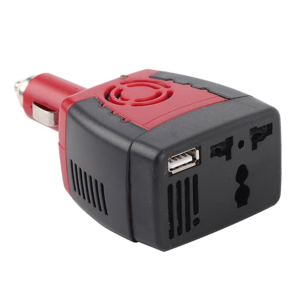 USB 2.1A DC 12V til AC 220V 150W Bilstrømomformer Lader for Mobil Bærbar PC