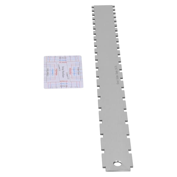 [LCS] Guitar String Action Gauge Neck Notched Chord Height and Spacing Ruler Measuring Tool
