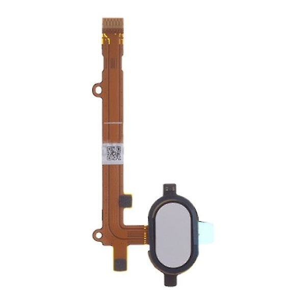 Sormenjälkitunnistimen joustokaapeli, yhteensopiva Motorola Moto Z2 Play XT1710:n kanssa (valkoinen)