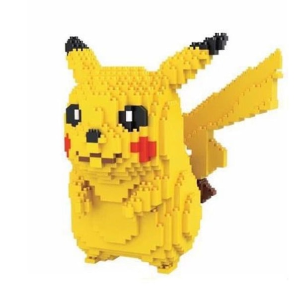 Byggklossar Pikachu Kids Figur Plastleksak Kreativa tegelstenar