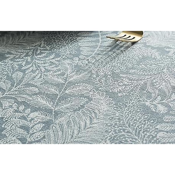 Rektangulær Duk Bomull Lin, Rynkefri Anti-falming gray 140*220cm