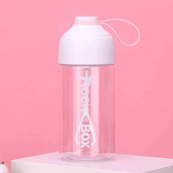 380ml Shaker Kopp Elektrisk Blender Protein Shaker Flaske Bryggepulver Bevegelse Miljøvennlig Pink The Wire Payment