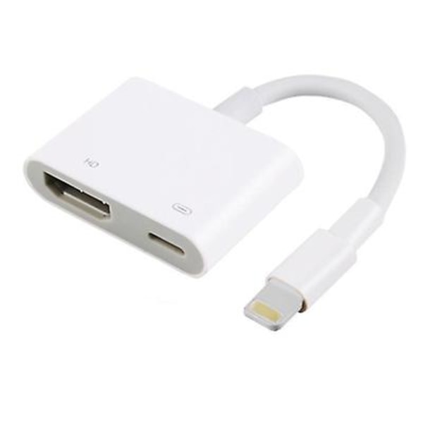 Lightning–HDMI-näytönpeilauskaapeli, tukee IOS 12/13 -käyttöjärjestelmiä
