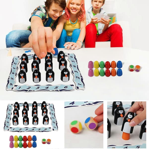 [LCS] Trepingvin-minnespill - Tidlig utdanning (Lekesett) Multicolor