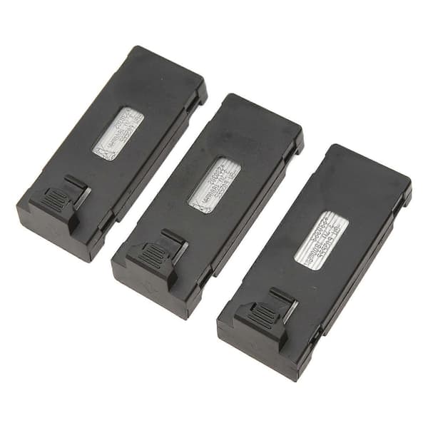 [LCS]3st RC flygplan litiumbatterisats lätt laddningskabelset för E88 E88Pro LS E525 E525Pro 3.7v 1800mah
