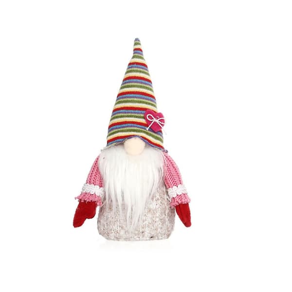 [LCS]Jul sittande skogsdocka julgranshänge minidockhänge Stripe