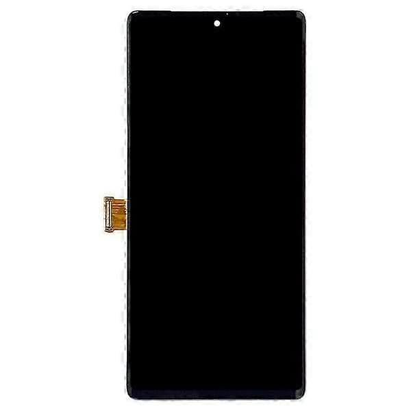 OLED Material LCD-skærm med ramme til Google Pixel 6 Pro G8VOU - Til Google Pixel 6 Pro