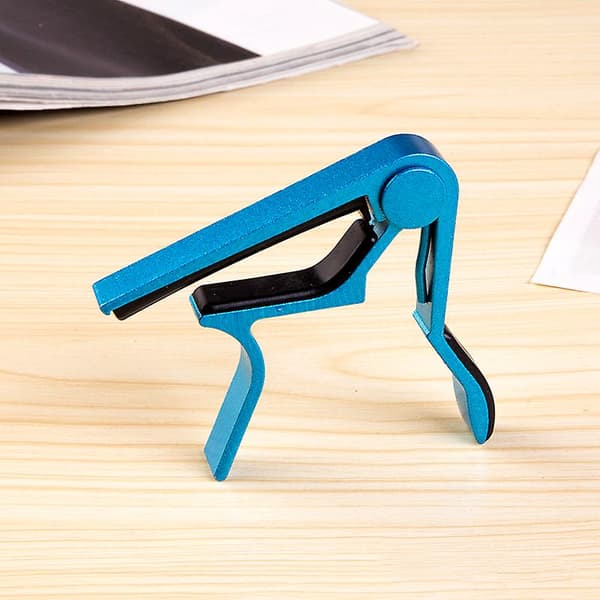 [LCS]Högkvalitativ aluminiumlegering metall ny gitarr-capo Blue