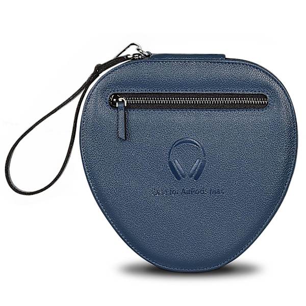 Airpods Max Opbevaringsetui, PU Læder Etui til Airpods Max Trådløse Hovedtelefoner Blue