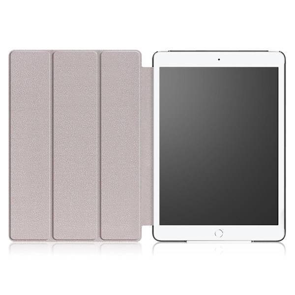 Kolmiosainen ohut PU-nahkainen tablettikotelo, yhteensopiva Apple Ipad 10.2\" 2020 2:n kanssa black