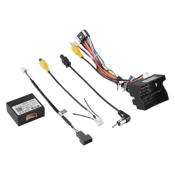 [LCS] Bilradio Audio 16 PIN Android Strømkabeladapter + Canbus-boks til 3008/2008/ C4/C3 XR/C5/DS6 Black