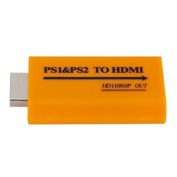 Kompatibel med Ps1 / Ps2 Video / Ljud Till Hdmi Hd 1080 Stöd Ut Co
