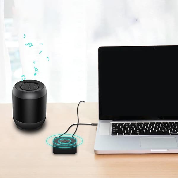 [LCS] NFC Bluetooth-kompatibel mottaker sender 2 i 1 USB lydadapter 3.5MM AUX RCA musikkstereo