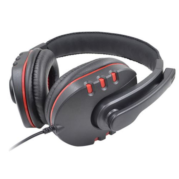 Gaming Headset 3,5 mm Over-Ear Mikrofon Headset för Nin O Swit