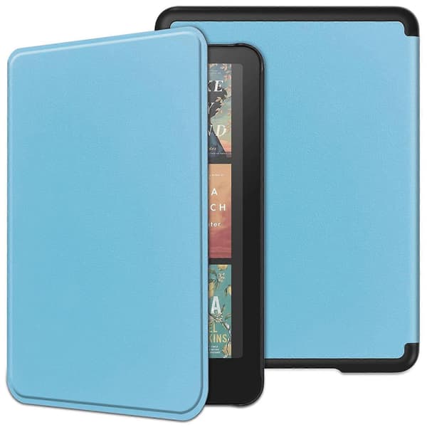 Til Kindle Paperwhite (2024) Etui PC+PU E-læser Cover Understøtter Auto Vågn/Dvale Multicolor Style G