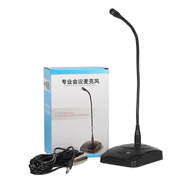 SF-38 Integrert Kablet Svanehalsmikrofon Black