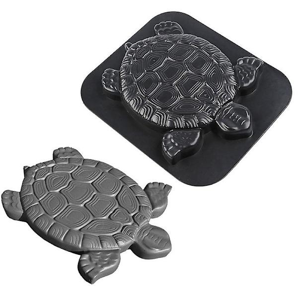 Puutarhakilpikonna Muotti Tortoise Laattamuotti Polkukivien ja Polkujen Tekemiseen