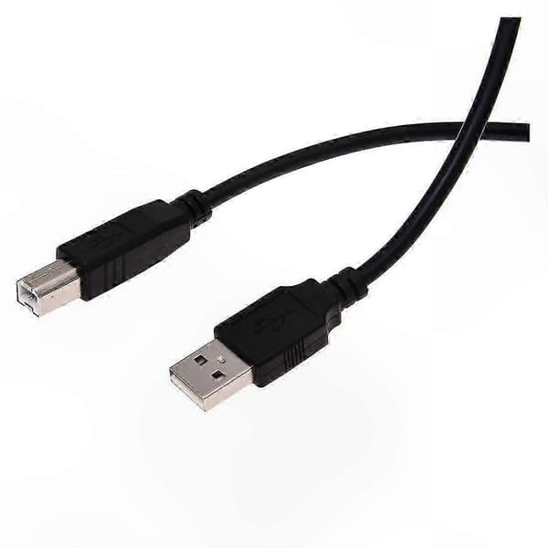 USB 2.0 skriverkabel A-B for blekkskrivermodeller, 1,8M ConnectivityManager-ledning