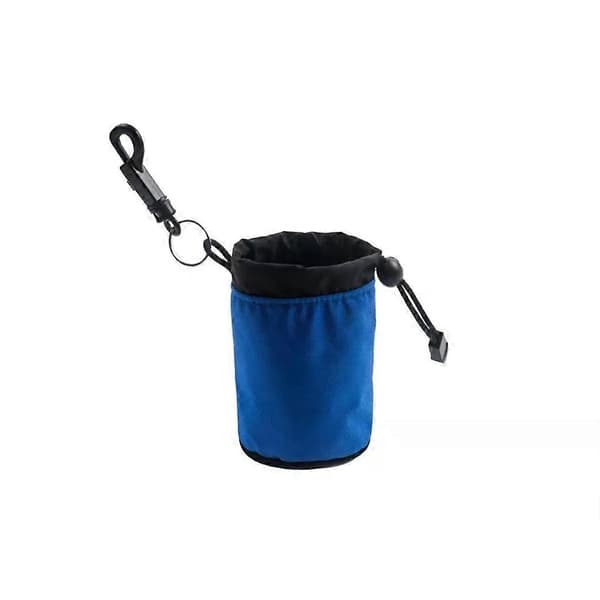Polyester hundetreningsveske for turgåing og løping, godbitpose for hund, snackpose for trening av hundevalp black