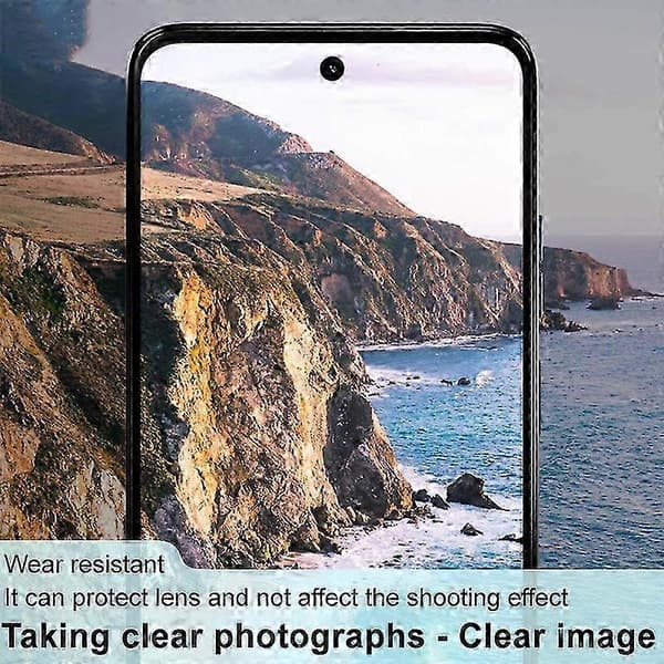 [LCS]Svart version imak High-Definition Integrerad Glaslinsfilm Kamera Not Specified For Xiaomi Poco X6 5G