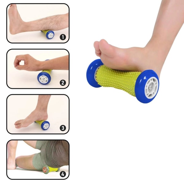 Fotmassage Roller Blue