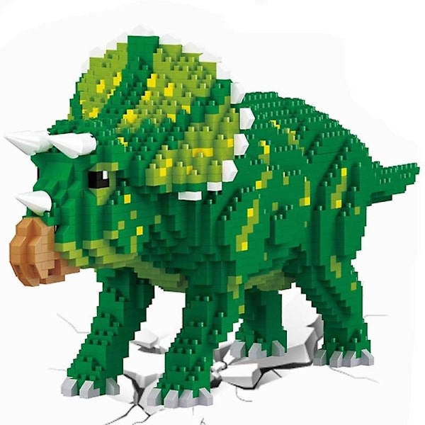 1457+ stk. 16089 16088 mini klodser grøn dinosaur bygge legetøj klassisk model jurassic park figur legetøj hjemme sjovt spil 16251 no box