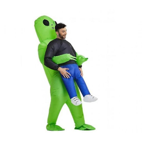 Oppblåsbar Alien Kostyme For Voksen Morsomme Halloween Kostymer