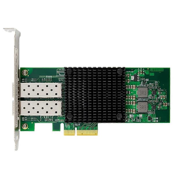 PCI-E X4 10 Gbps SFP fiberoptisk nätverksadapter ConnectX-3 stöder PXE UEFI 10 Gigabit-adapterkort