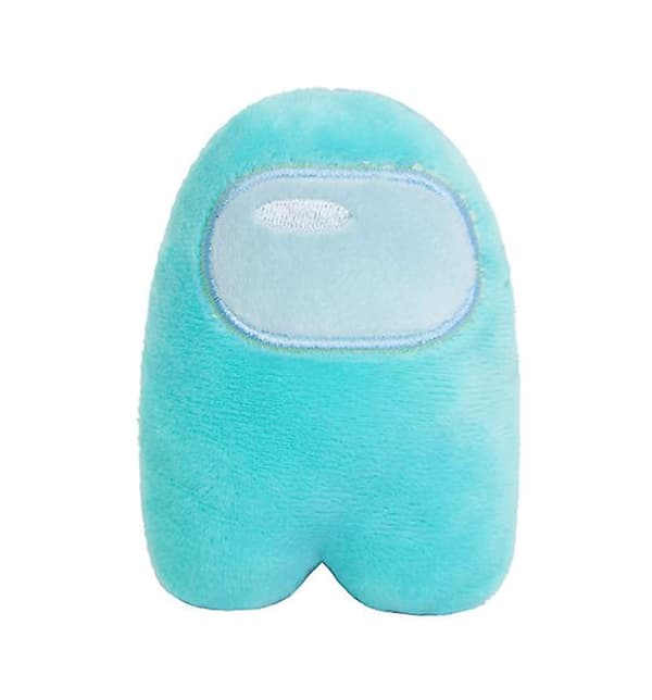 [LCS]Among Us Plyslegetøj Udstoppede Dukker Søde Bløde Figurer Til Børn 10cm Light blue