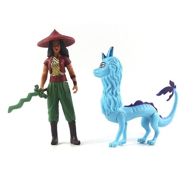 [LCS]8 stk. Raya og den sidste drage actionfigur børnelegetøj