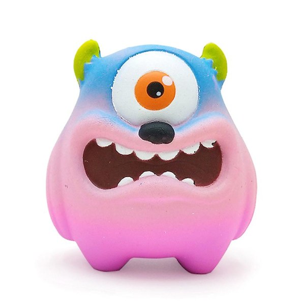 Søte Monster Squishies Duftende Myke Squishy Leker som Sakte Stiger ved Klemming