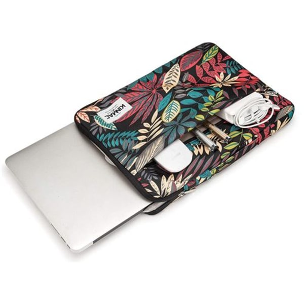 Suojatasku 13-tuumaiselle MacBook Airille ja MacBook Prolle - Maple Black