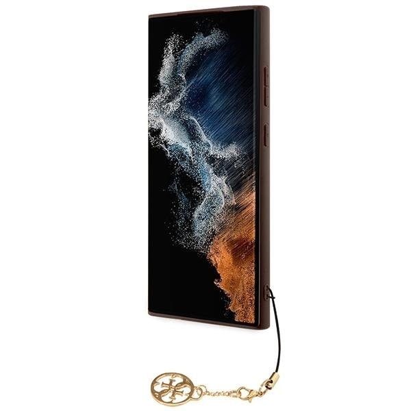 Guess Galaxy S23 Ultra Mobilskal Charms Collection - Brun 75