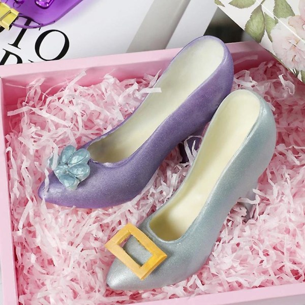 Chokolade Høje Hæle Sko Form Kage Bageform Køkkenudstyr Large Platform Heel 1pcs