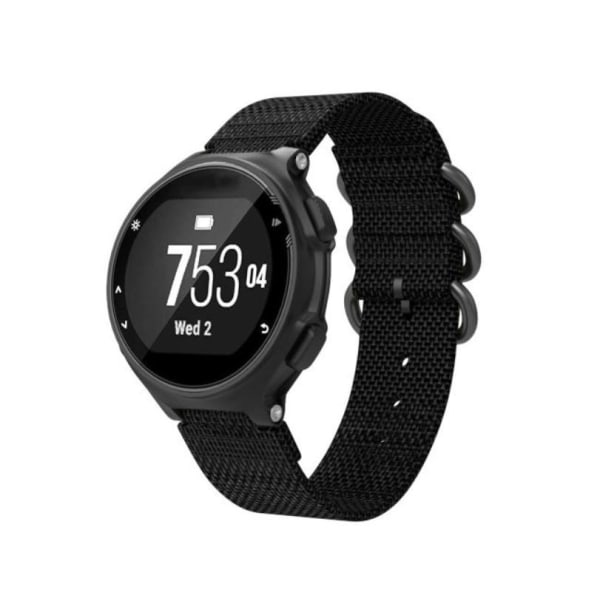Garmin Forerunner 735XT blød nylonrem sort