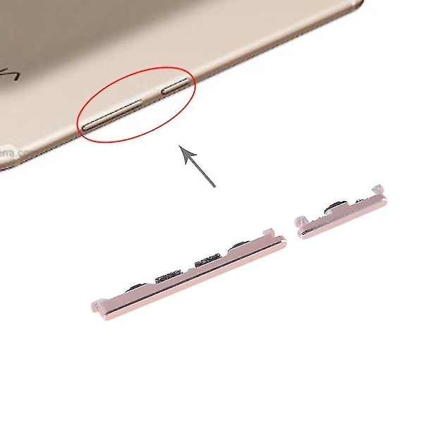 Sideknapper til Vivo X9 Plus (Guld)