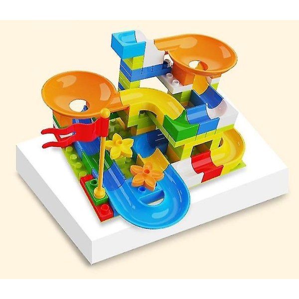 Marble Race Run, Big Ball Funnel Slider 202pc Big Size