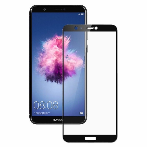 9h heltäckande cover glas för Huawei P Smart Dual Sim skärmskydd Psmart Fig-lx1 Skyddsglas 2,5d skärmfilm