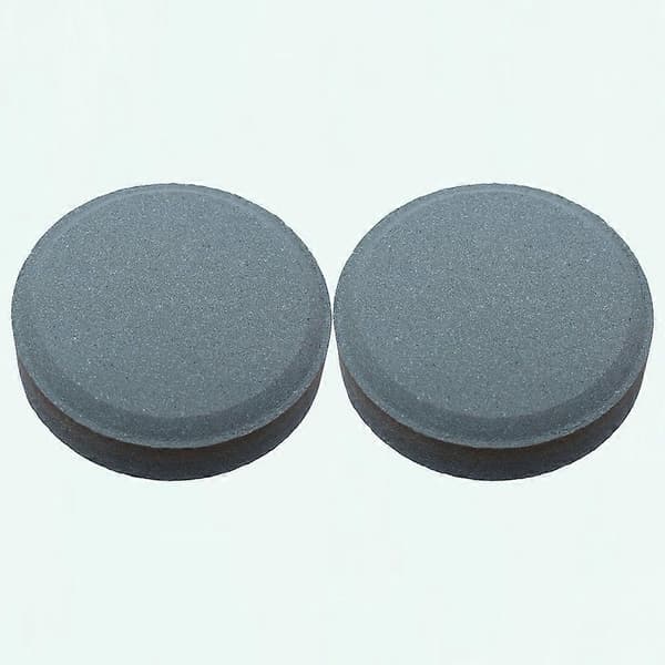 Rund slipsten för hemmaslipning 4 st Grey 7.5*7.5*2.5CM
