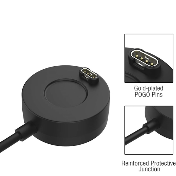 Oplader til Garmin Fenix 6/6 Pro/ 6S/6S Pro/6X/6X Usb Opladnings Datakabel