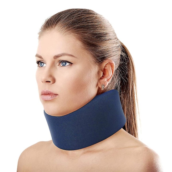1 st cervikal halskrage, ergonomiskt nackstödsbygel för män/ Blue L