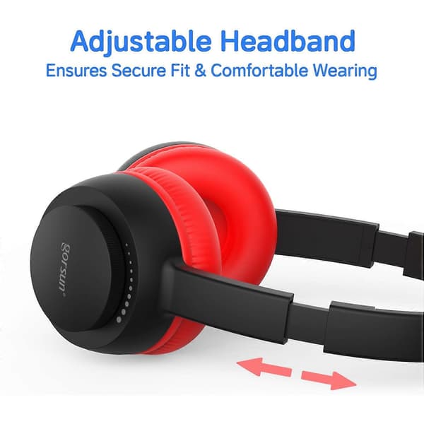 [LCS]GORSUN E65 Trådløs Bluetooth-kompatibel Hovedtelefon Justerbar Lydstyrke Over-Ear Musik Headset