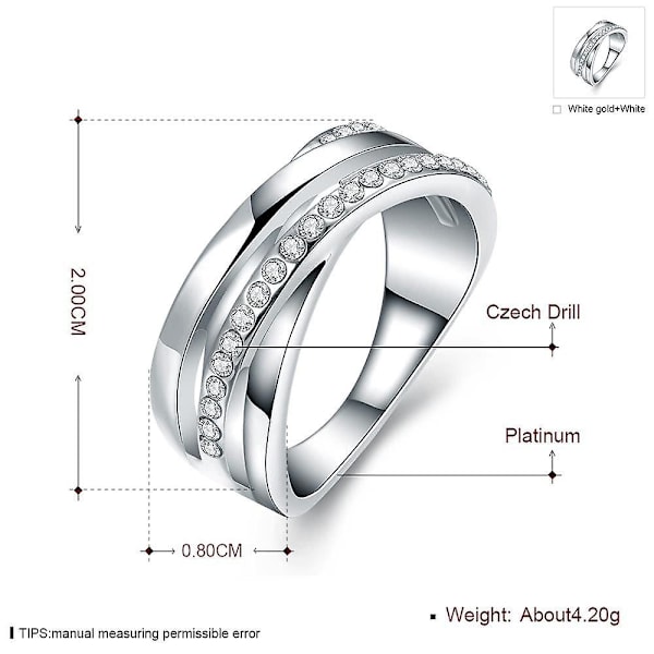 R038-8 Högkvalitativ Ring US 7