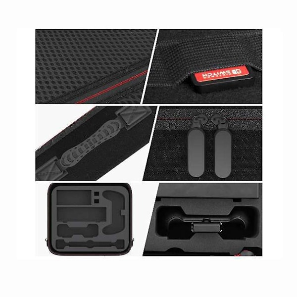 Hårt fodral för Nintendo Switch, portabel väska för Switch-tillbehör Black