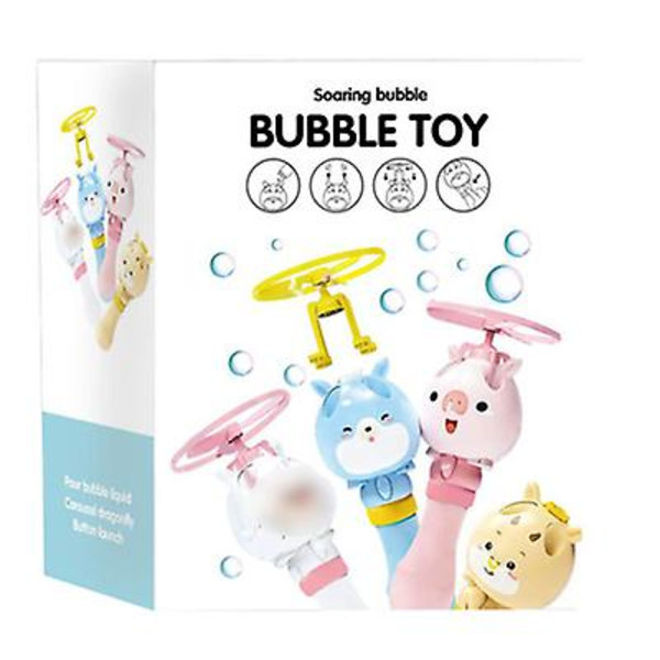 Bubbelstav Stigande Bubbla Flygande Bambu Dragonfly Flygplan Bub blue