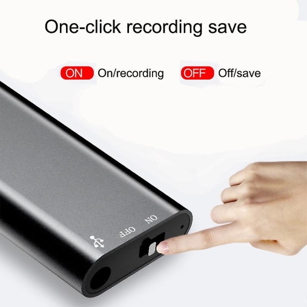 8gb Mini USB Pen Röstinspelare Digital Röstinspelare Med Mp3 Playe Inspelare Digital Micro Audio Ljudinspelningsenhet