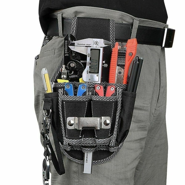 Väska Verktyg Midjepåse Bältesficka Elektrikerhållare Förvaringsverktyg Organizer Kit