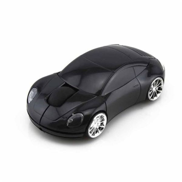 Mus CM0024 Kreativ Porsche Model 2.4GHz 1600DPI USB-sort