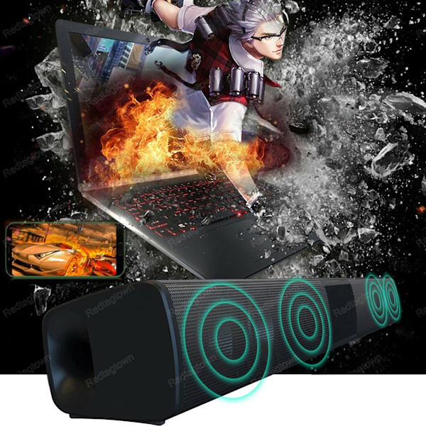 Langaton Soundbar Bluetooth-kaiutin