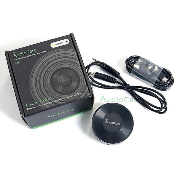 [LCS]AUDIOCAST M5 WiFi trådløs musikkadapter lydmottaker DLNA Airplay Spotify Multi-roms lyd